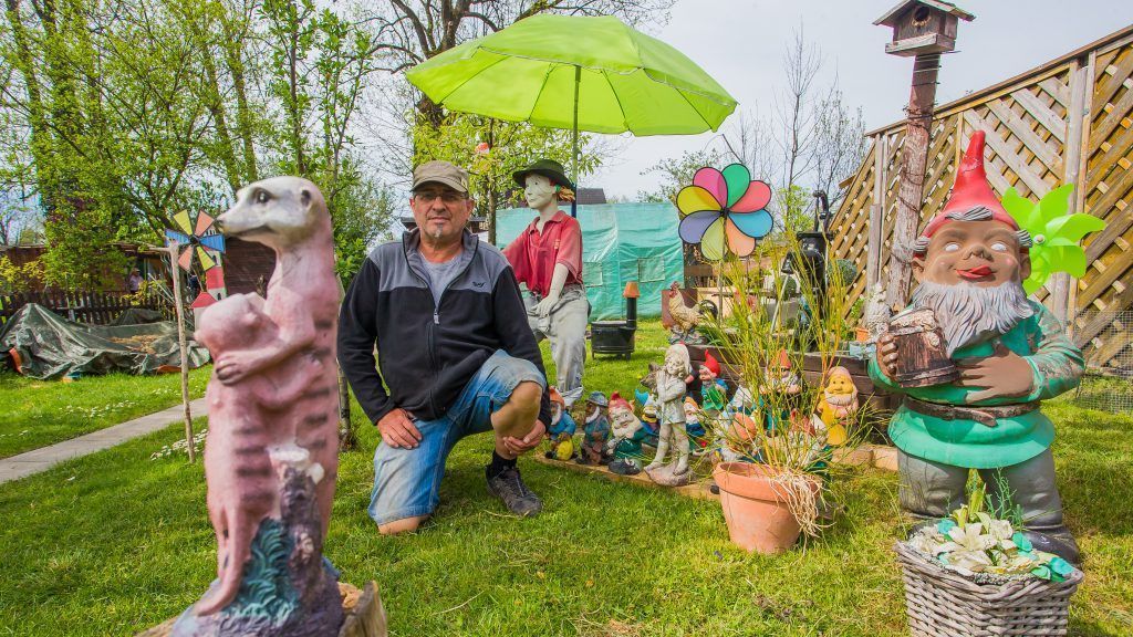 Flucht vor dem Virus in den Schrebergarten