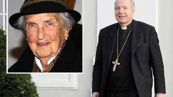 Eleonore Schönborn und ihr Sohn, der Kardinal, aber die Mutter ist auf alle vier Kinder stolz. 