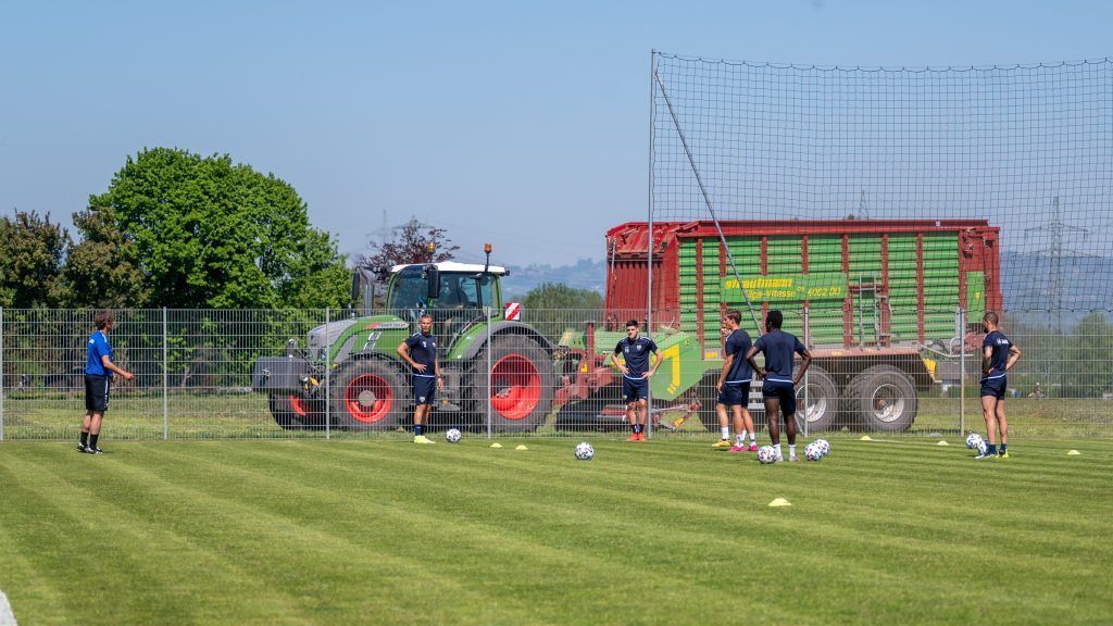 So lief der erste Trainingstag bei Fußball-Bundesligist Altach