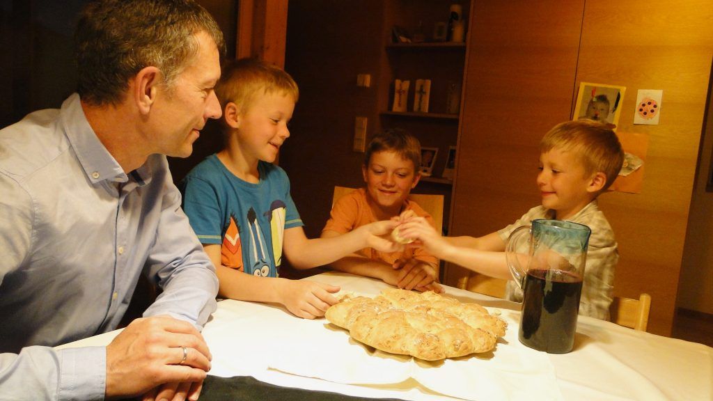 Mit der Aussicht auf das neue Du