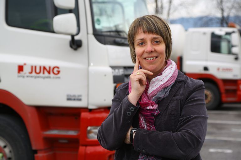 Gibt ihr Unternehmen Jung Energielogistik, das Treibstoff und Gas transportiert, aus familiären Gründen in neue Hände: Daniela Jung-Heemskerk.VN/HB