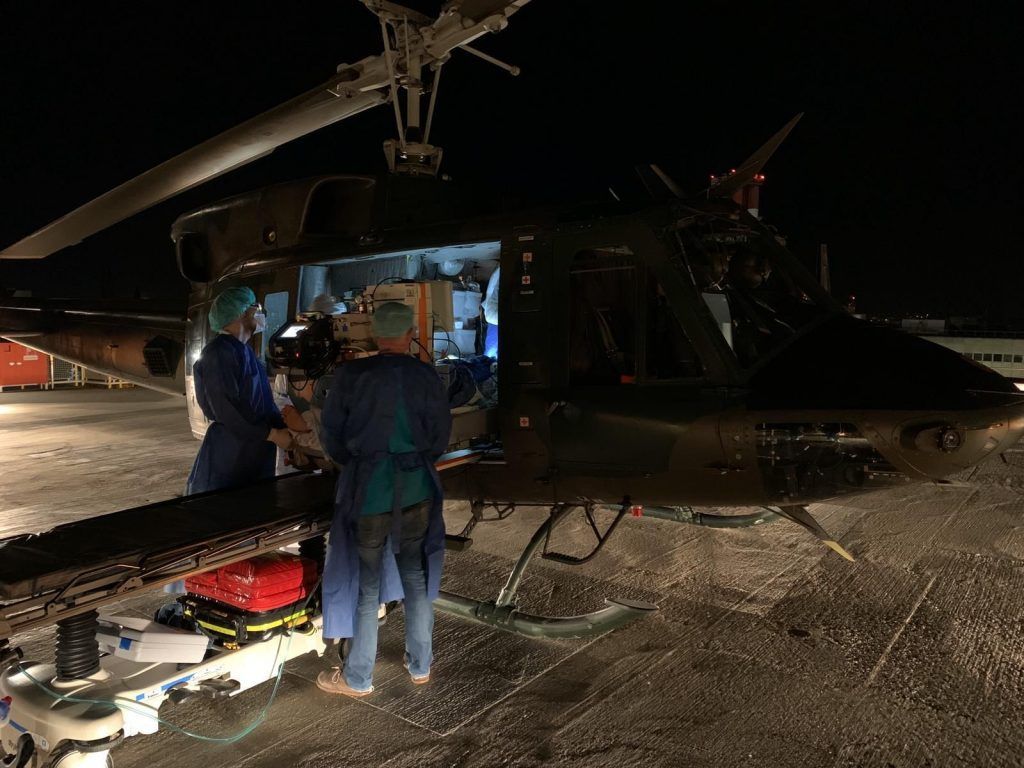 Bundesheer fliegt Bludenzer Covid19-Intensivpatient nach Wien