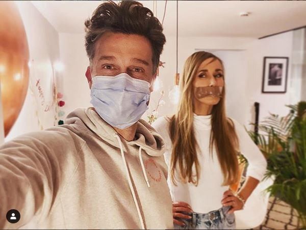 Mit Maske gegen das Coronavirus