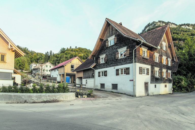Haus mit Vergangenheit und Zukunft