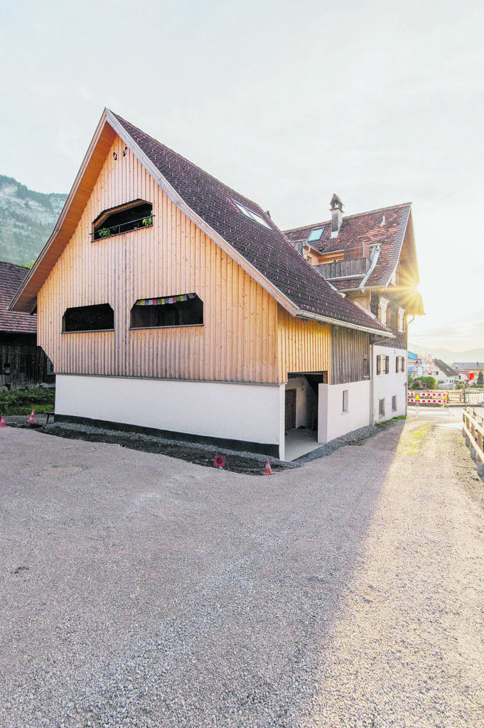 Haus mit Vergangenheit und Zukunft