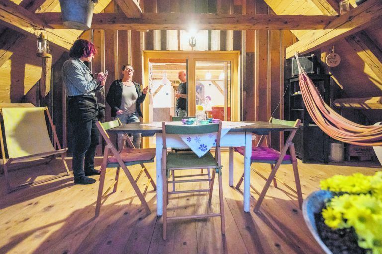 Haus mit Vergangenheit und Zukunft