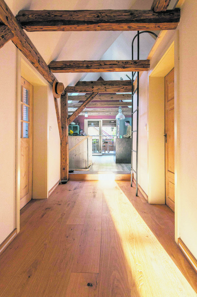 Haus mit Vergangenheit und Zukunft