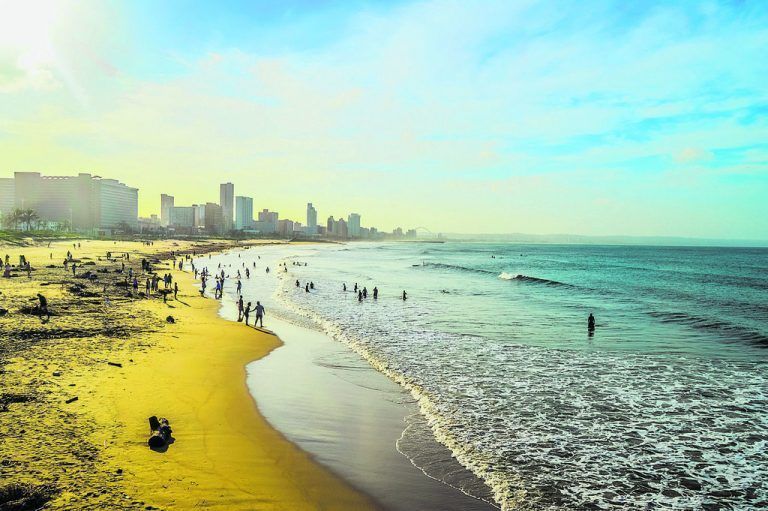 „Golden Mile“ nennt sich der berühmte Strandabschnitt in Durban.Shutterstock