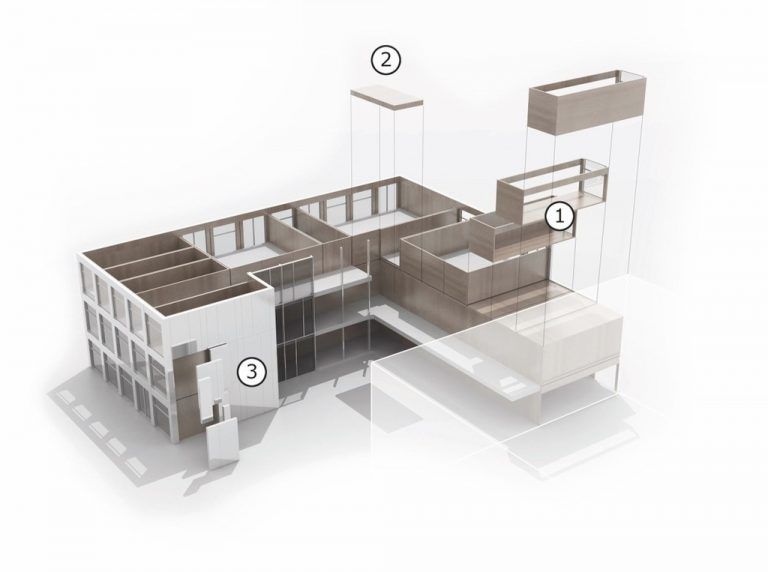 So funktioniert das Modulbausystem für die Schulen in Berlin. Fa