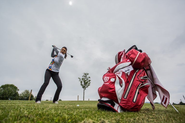 Für den perfekten Schlag ...