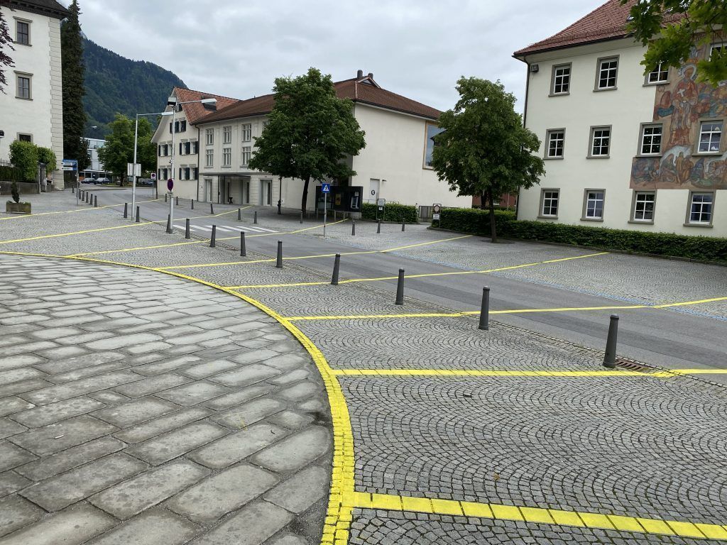 Sonnenstrahlen statt eines Festivals
