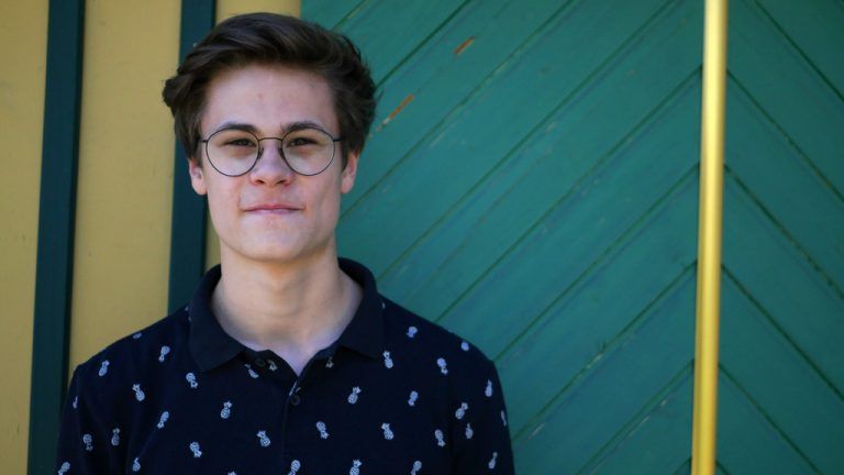 Constantin Eberle (17) ist überzeugt, dass es etwas bringt, wenn man sich für seine Überzeugungen einsetzt.