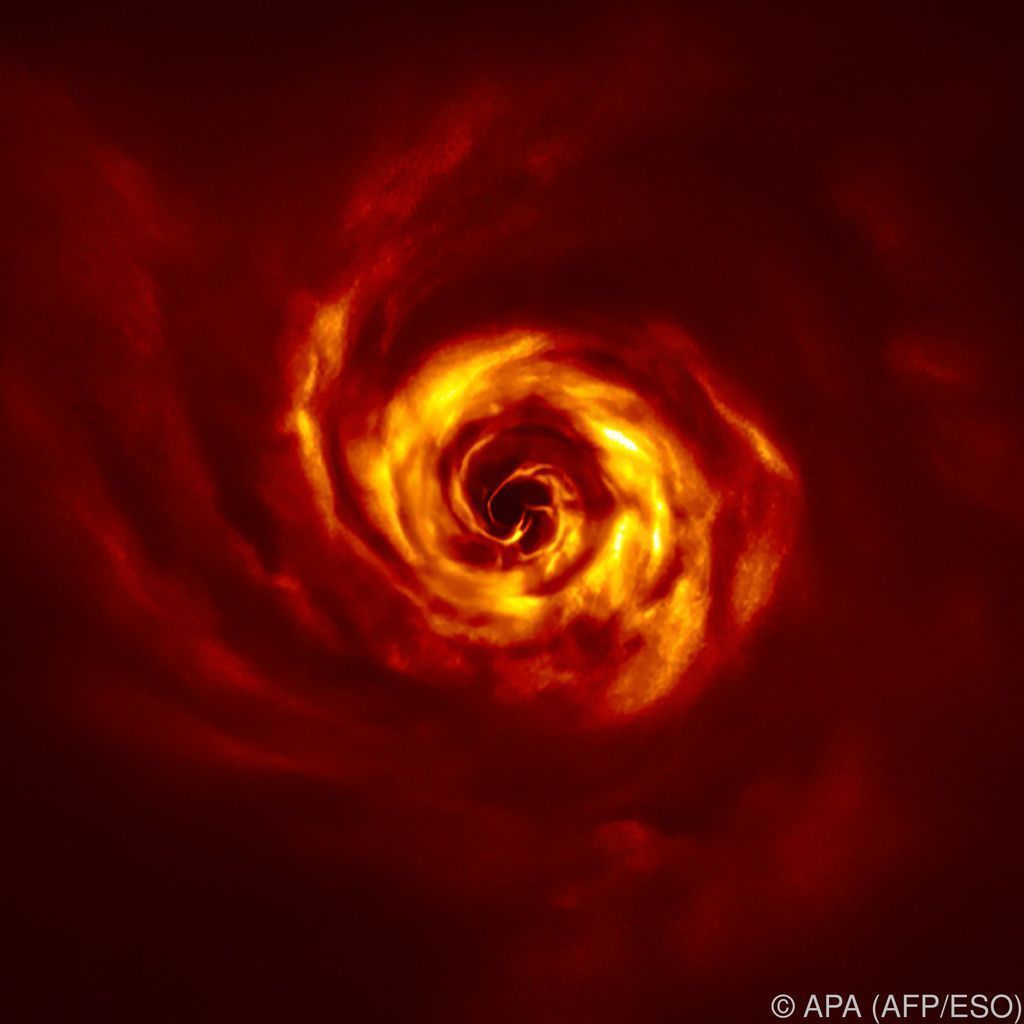 Astronomen beobachteten Geburt eines Planeten