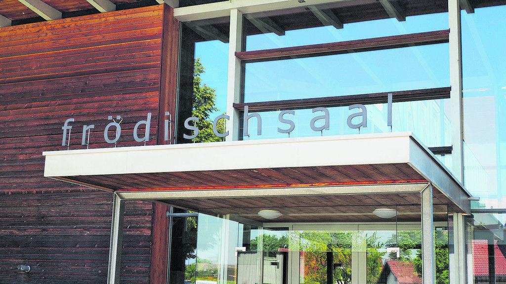 Frödischsaal muss  noch etwas warten