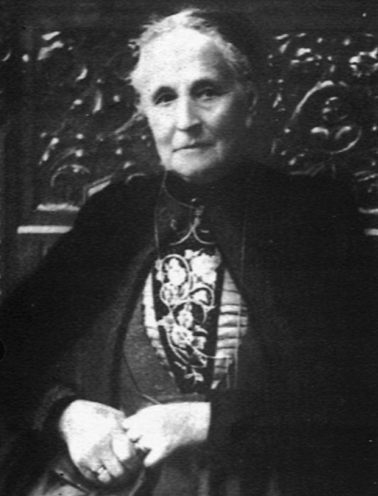 Die würdige Wirtin Viktoria Kessler.