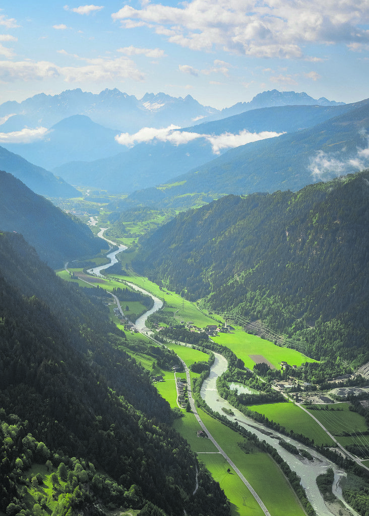 Ungezähmter Gletscherfluss