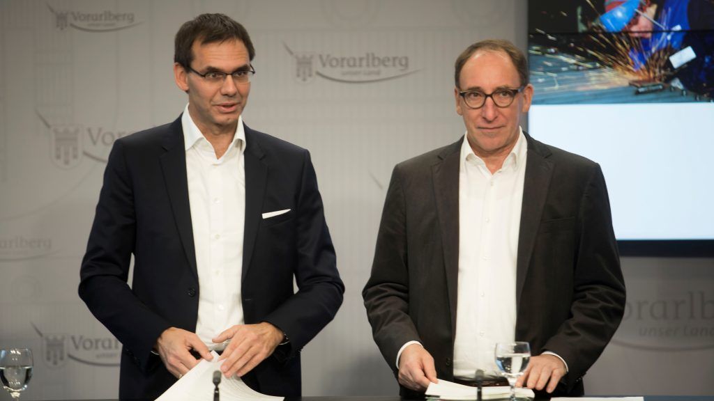 Ab 11.15 Uhr live: Pressefoyer &#8220;Vorarlberg hochfahren&#8221;