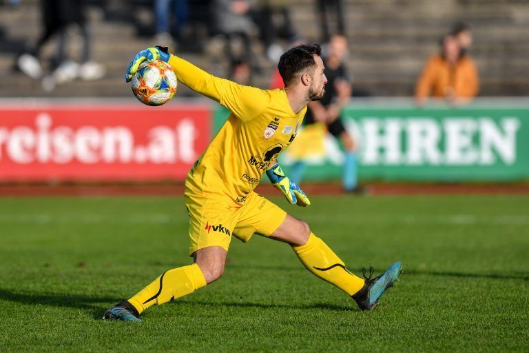 Lucas Bundschuh bekommt im Heimspiel gegen Vorwärts Steyr eine Chance, sich zu bewähren.<span class="copyright">Gepa</span>