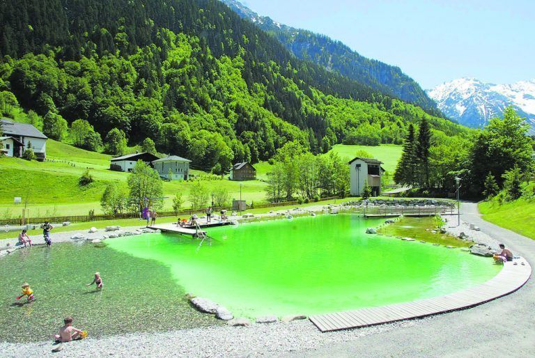 Das Alvierbad in Brand.