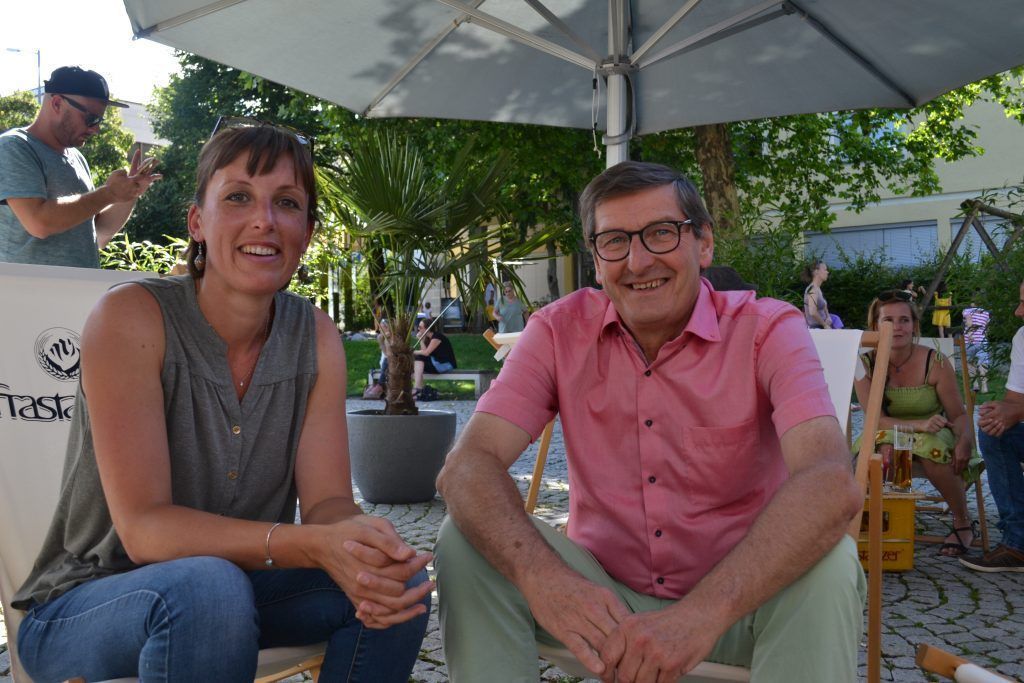 Beachbar-Feeling in der Alpenstadt