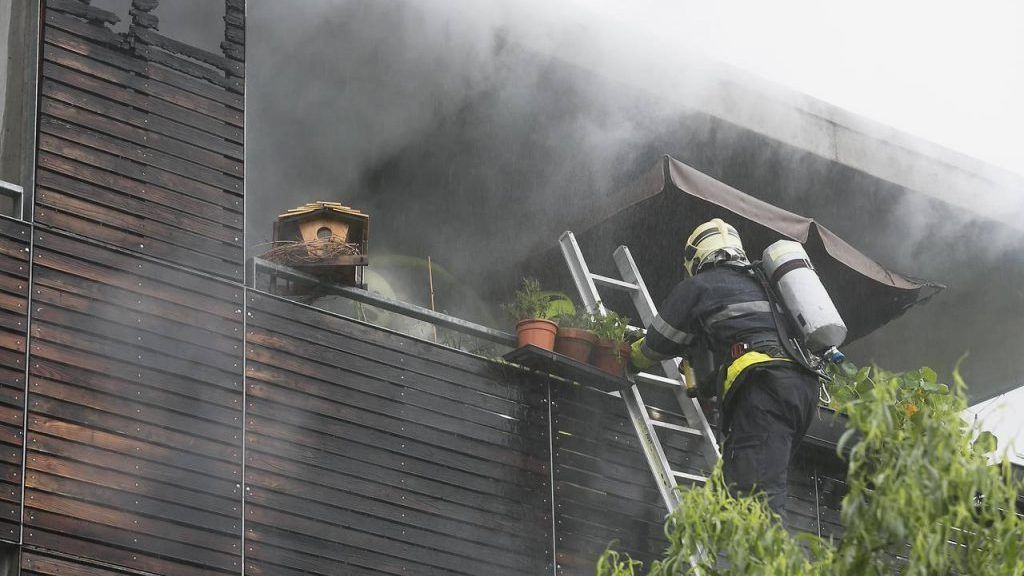 Balkonbrand in Muntlix