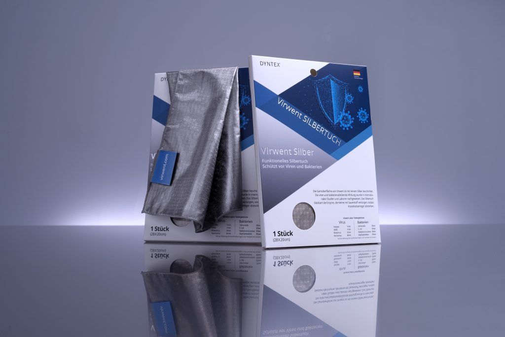 Dyntex sagt mit neuem Silbertuch Viren den Kampf an