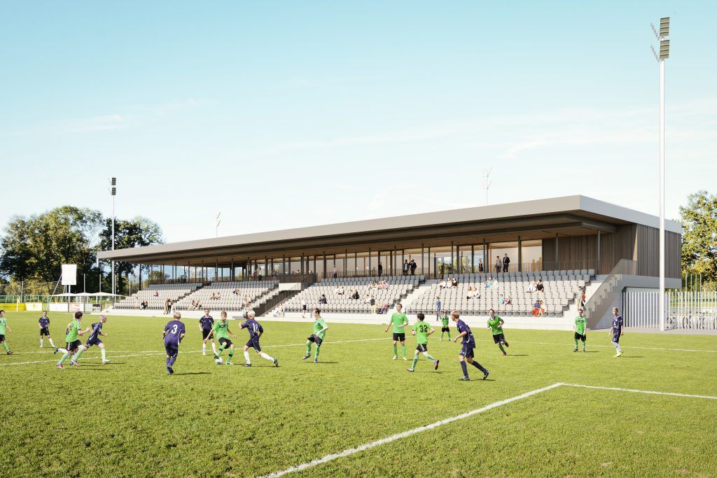 Nach der Tribünenfreigabe ist die Vorfreude in Lauterach groß