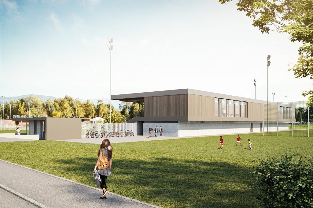 Nach der Tribünenfreigabe ist die Vorfreude in Lauterach groß