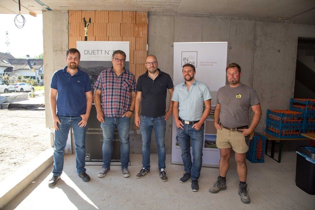 Firstfeier für Koblacher Wohnanlage