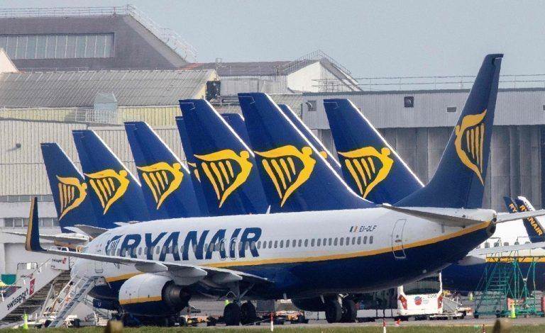 Auch Ryanair muss ob Corona Federn lassen. Aber weniger als die Konkurrenz. AFP