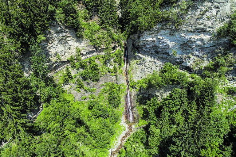 Höhenweg durch die Gadauner Schlucht
