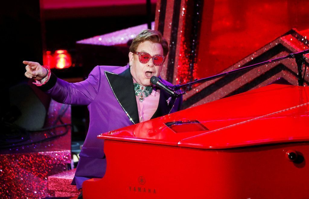 Elton John als Münze