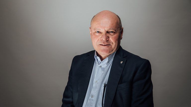 Rudolf Gort, Innungsmeister der Hafner, Platten- und Fliesenleger. sams