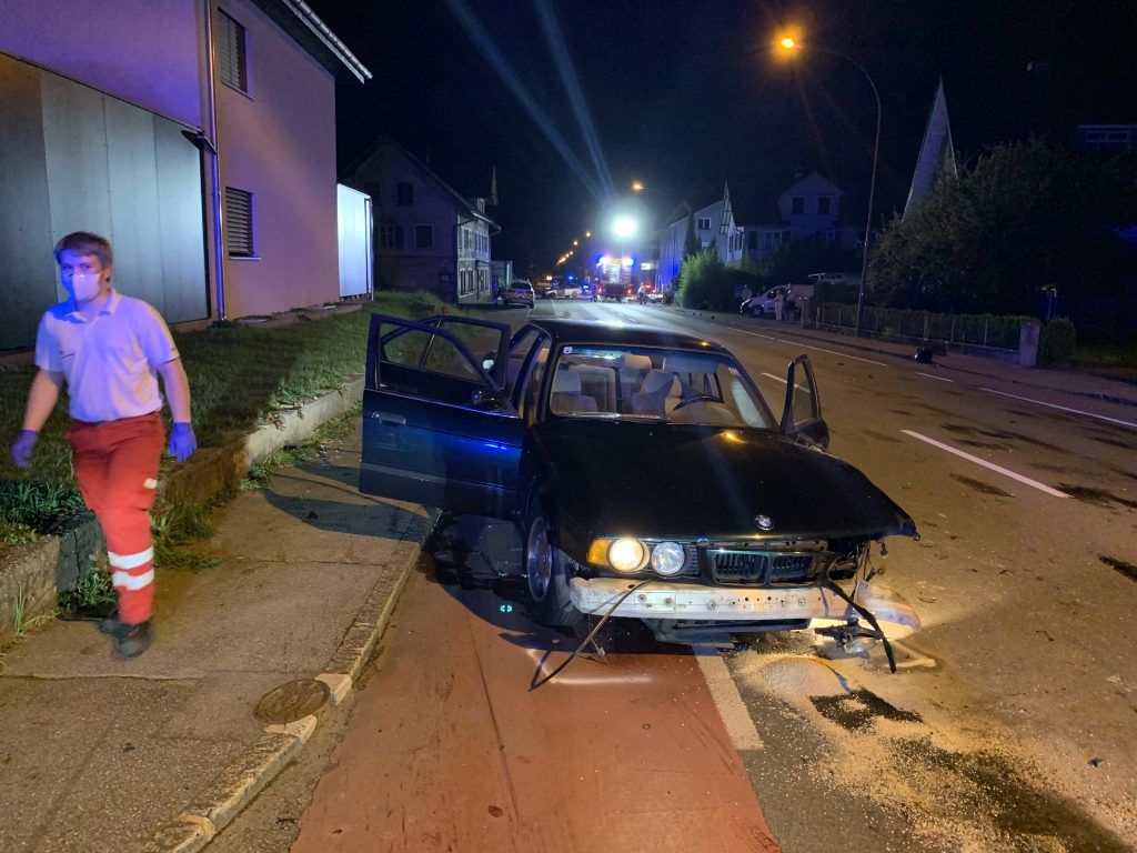 Vorarlberg: Unfall mit vier Verletzten in Hohenems