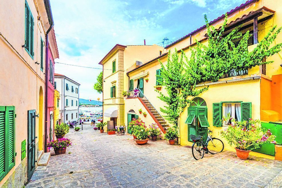 Der Urlaubsort Marina di Campo