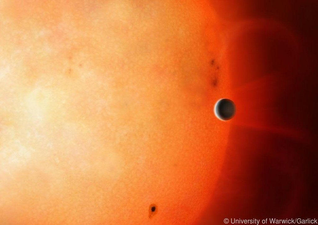 Erstmals freigelegter Planetenkern entdeckt
