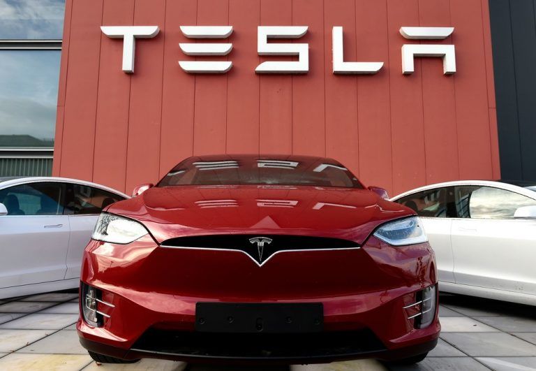 Tesla will heuer über 500.000 Autos ausliefern. afp
