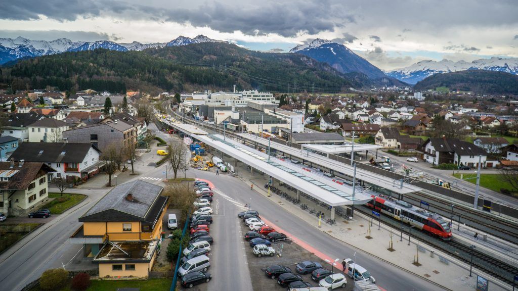 Bahnhof Rankweil vom VCÖ ausgezeichnet