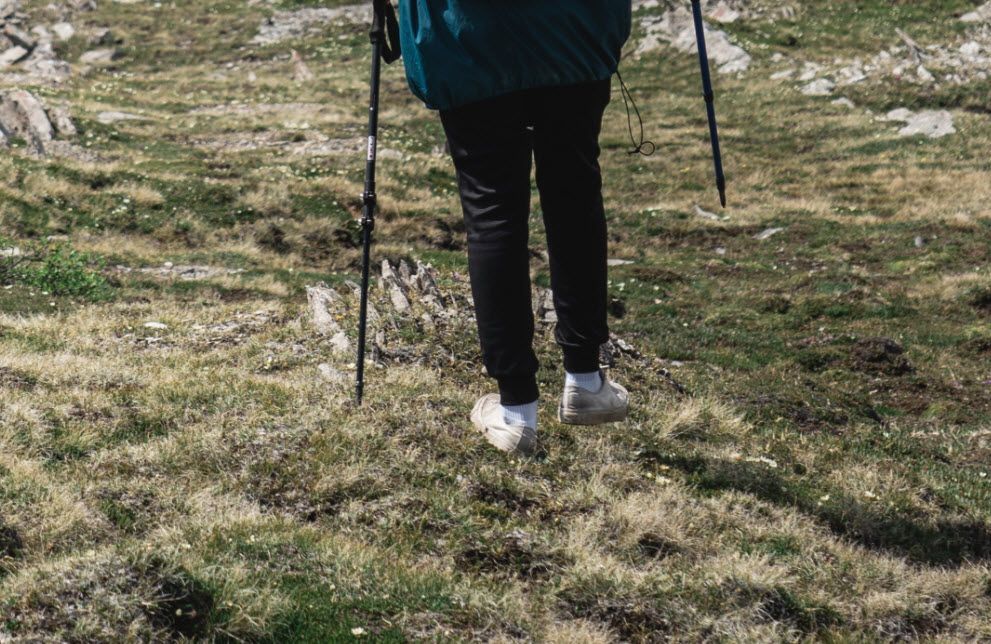 Beim Wandern umgekippt – schwere Fußverletzung