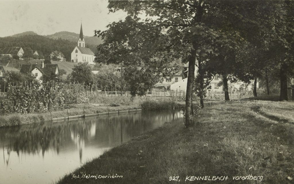 Kennelbach als Zentrum der Textilindustrie