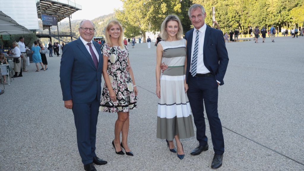 Viel Prominenz bei der Eröffnung der Bregenzer Festtage