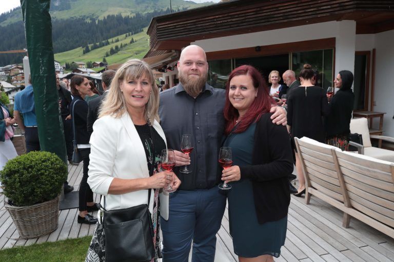 Melitta Ortner, Julian Blum und Evelyn Ortner.