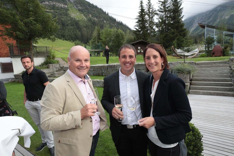 Helmut Schabel, Daniel und Melanie Mathis.