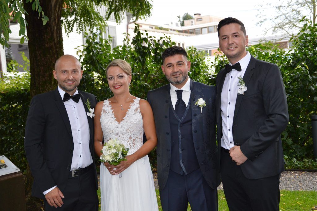 Hochzeit von Andreja Mandir und Bülent Delibas