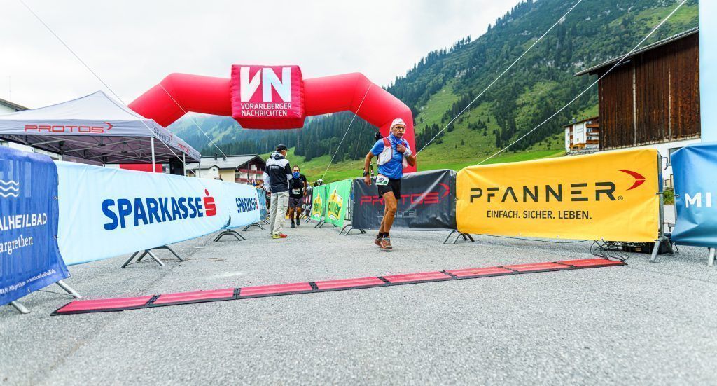 Im Regen drehte Bergspezialistin Sabine Reiner auf