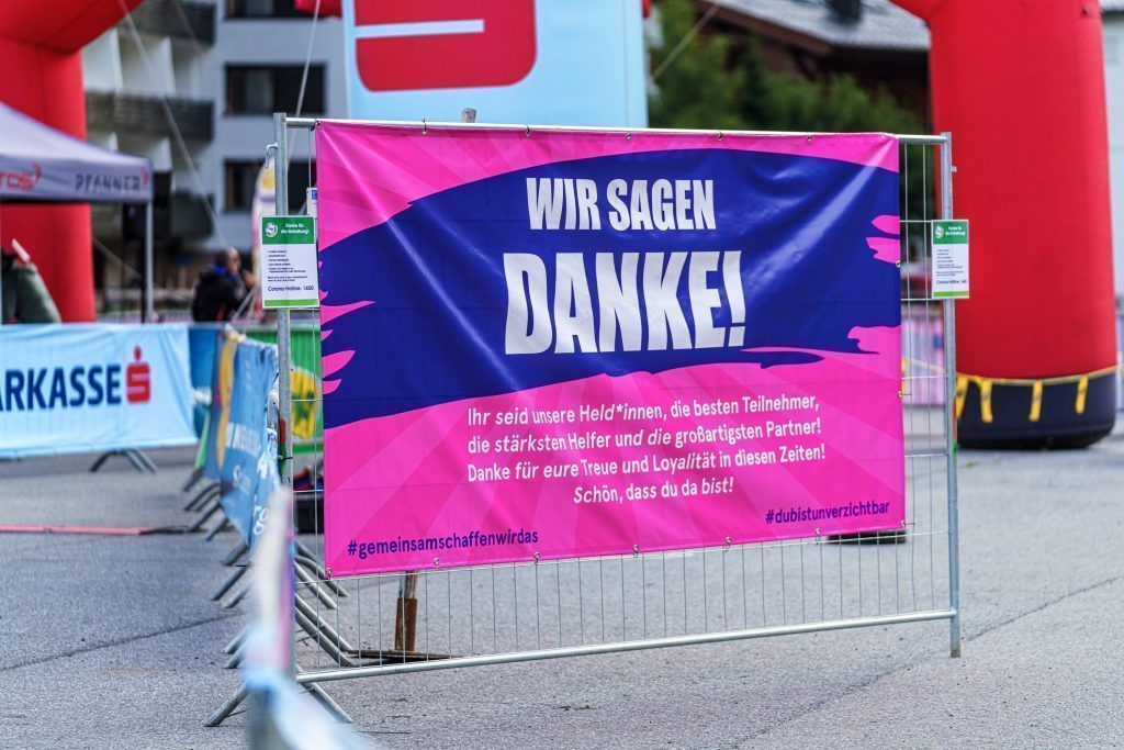 Im Regen drehte Bergspezialistin Sabine Reiner auf