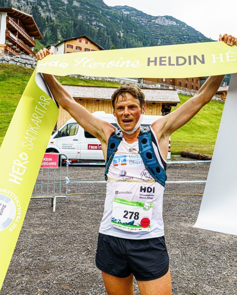 Im Regen drehte Bergspezialistin Sabine Reiner auf
