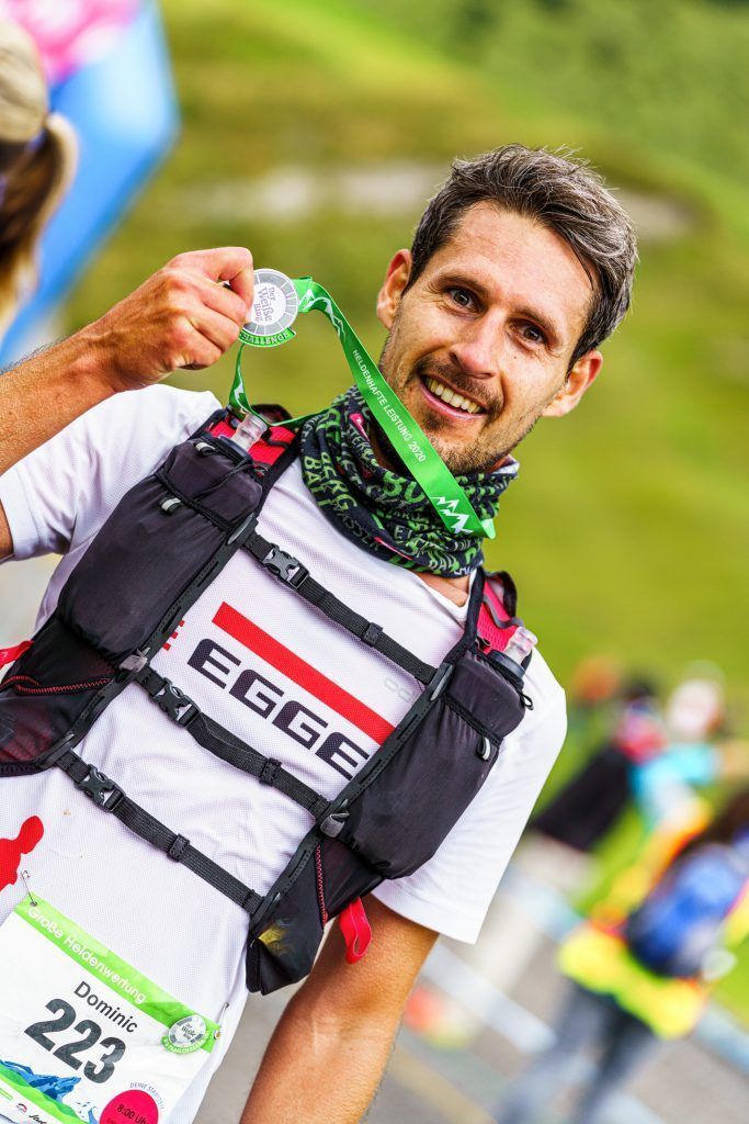 Im Regen drehte Bergspezialistin Sabine Reiner auf