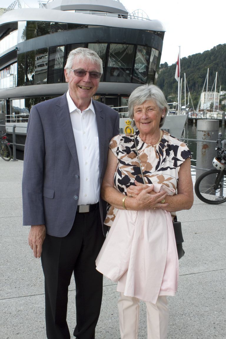 Werner und Roswitha Drechsel waren mit an Bord.