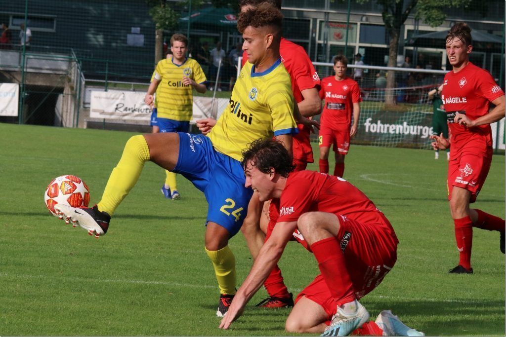 Favorit VfB Hohenems deklassiert dezimiertes Rankweil